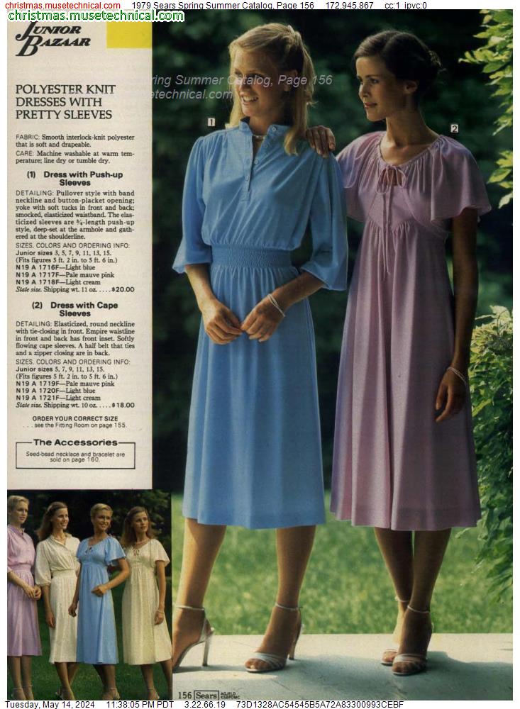 1979 Sears Spring Summer Catalog, Page 156