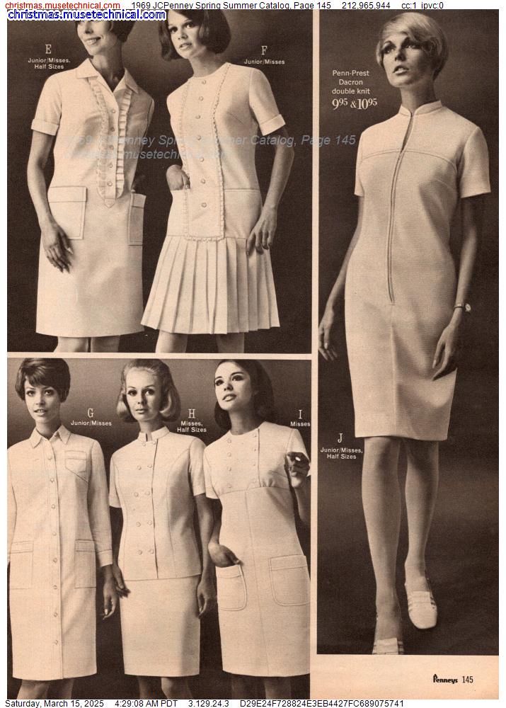 1969 JCPenney Spring Summer Catalog, Page 145