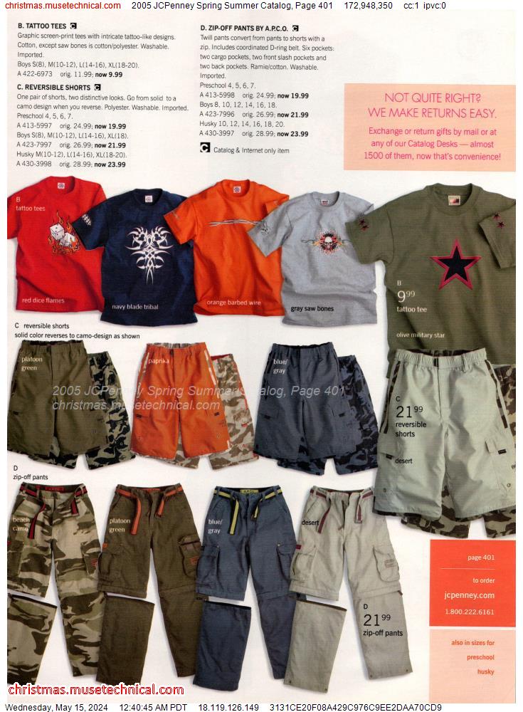 2005 JCPenney Spring Summer Catalog, Page 401