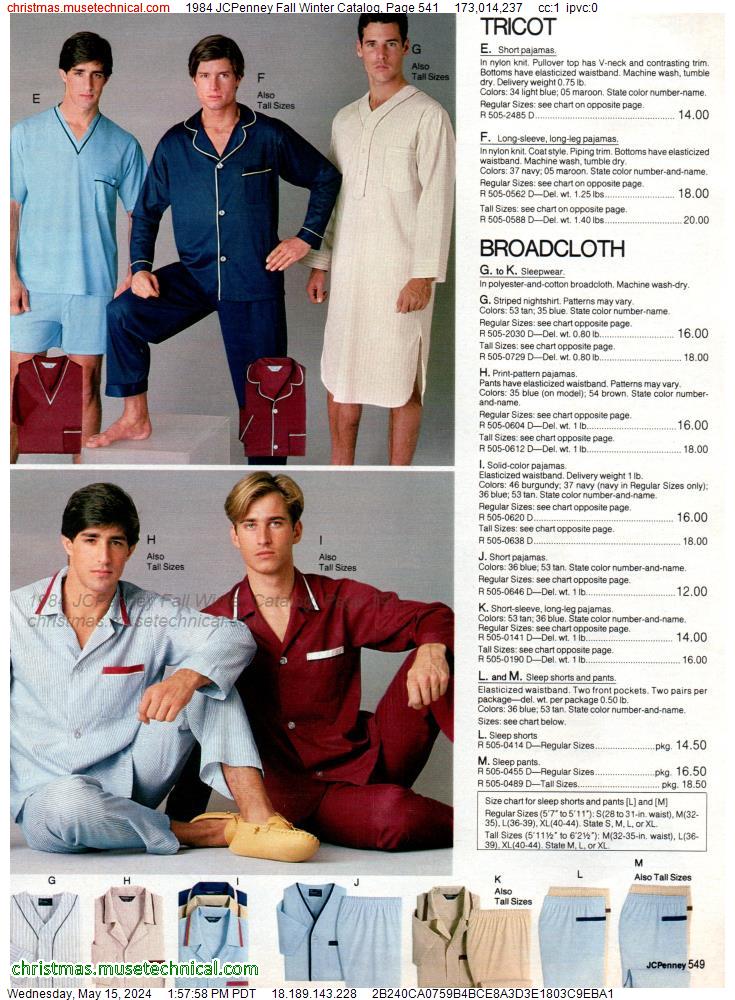 1984 JCPenney Fall Winter Catalog, Page 541