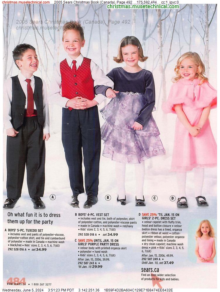 2005 Sears Christmas Book (Canada), Page 492
