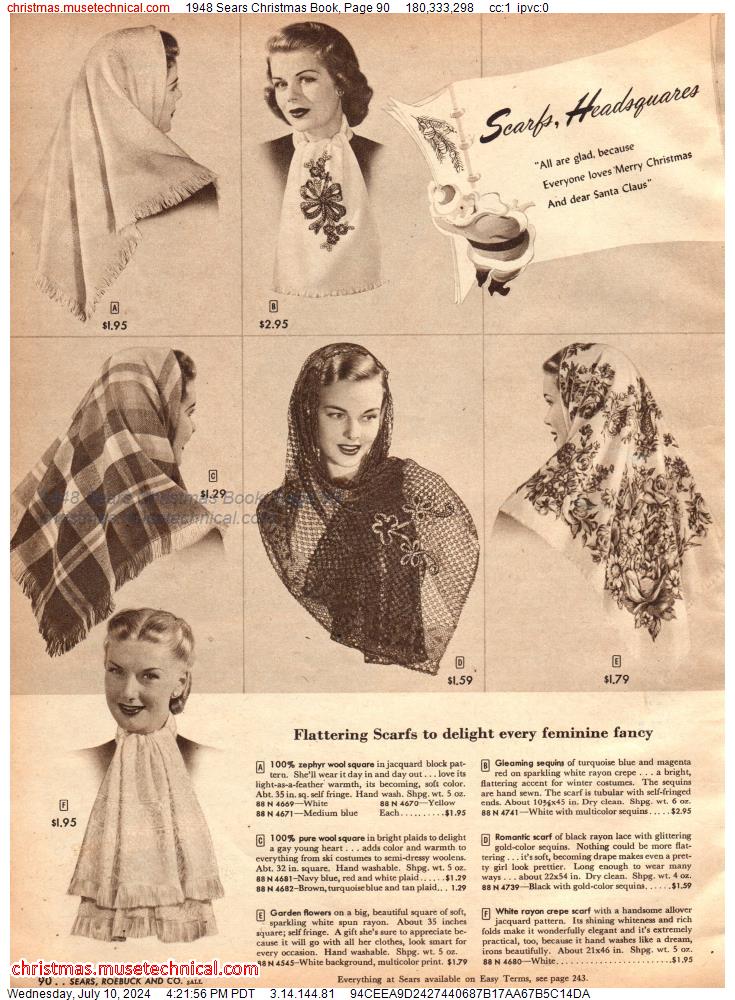 1948 Sears Christmas Book, Page 90