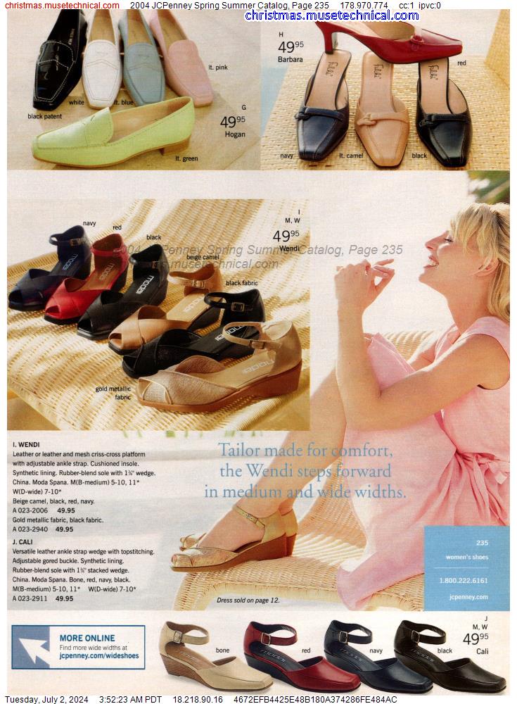 2004 JCPenney Spring Summer Catalog, Page 235
