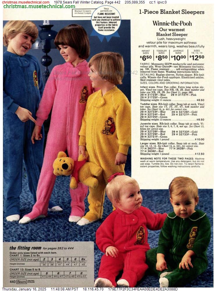 1978 Sears Fall Winter Catalog, Page 442 - Catalogs & Wishbooks