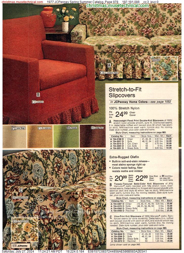 1977 JCPenney Spring Summer Catalog, Page 978