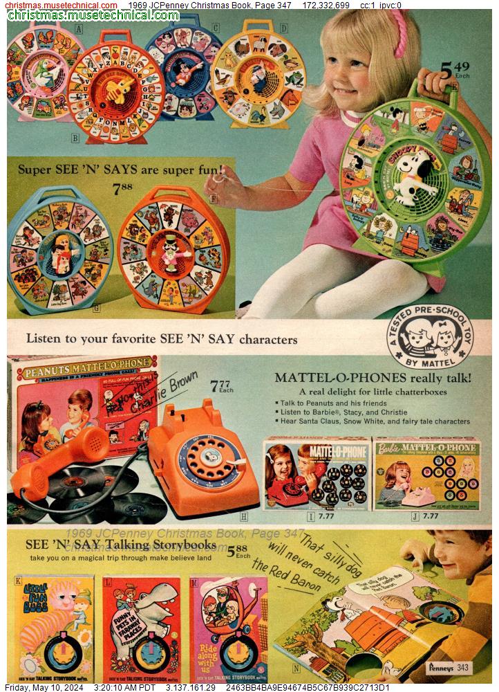 1969 JCPenney Christmas Book, Page 347