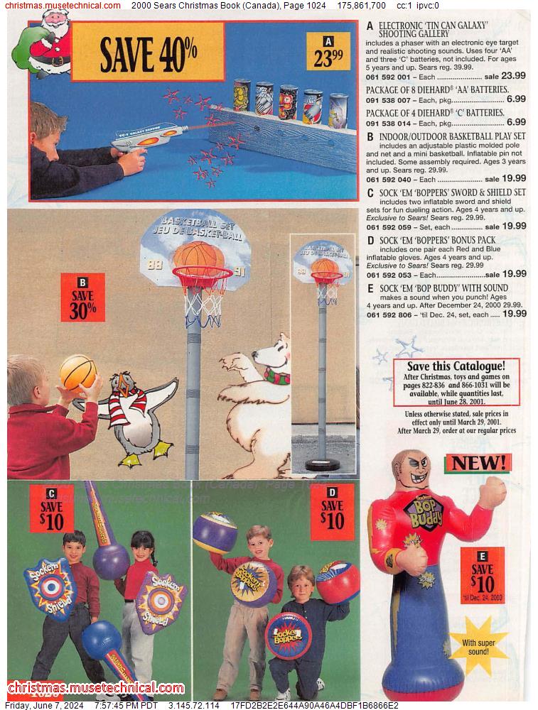2000 Sears Christmas Book (Canada), Page 1024
