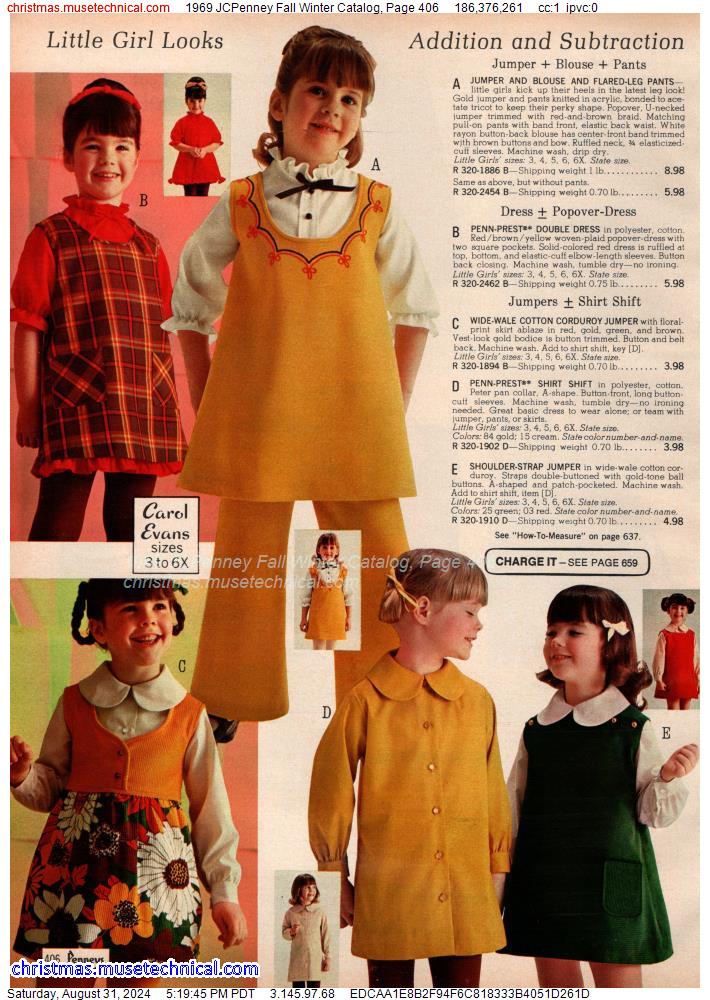 1969 JCPenney Fall Winter Catalog, Page 406