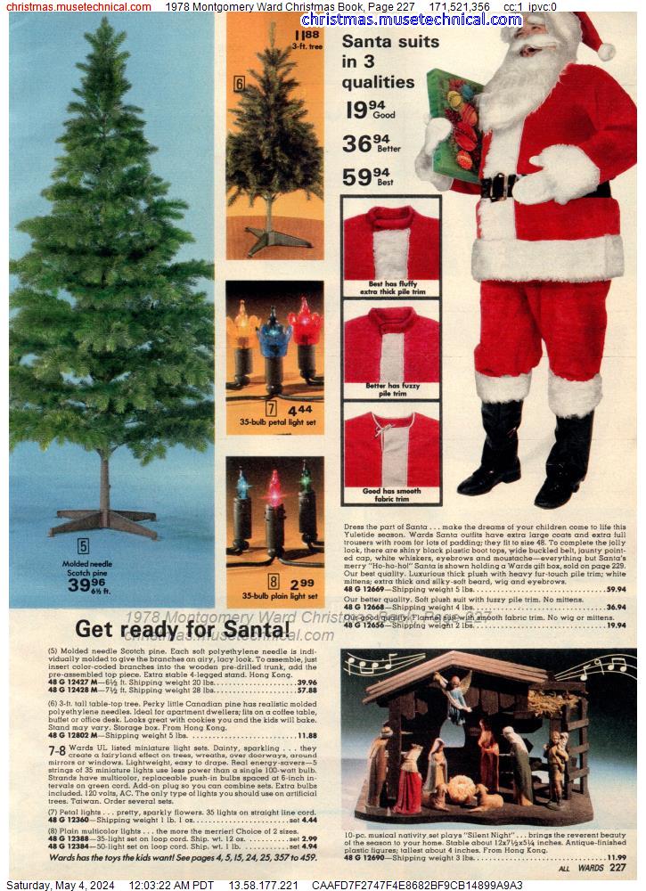 1978 Montgomery Ward Christmas Book, Page 227