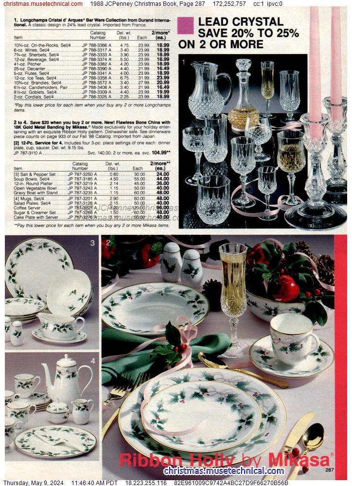 1988 JCPenney Christmas Book, Page 287