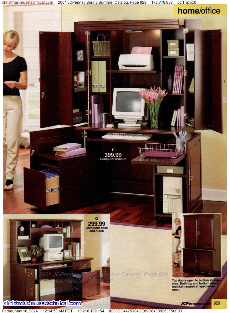 2001 JCPenney Spring Summer Catalog, Page 929