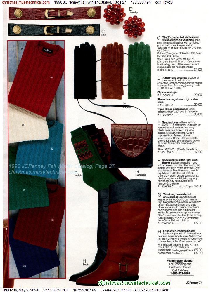 1990 JCPenney Fall Winter Catalog, Page 27