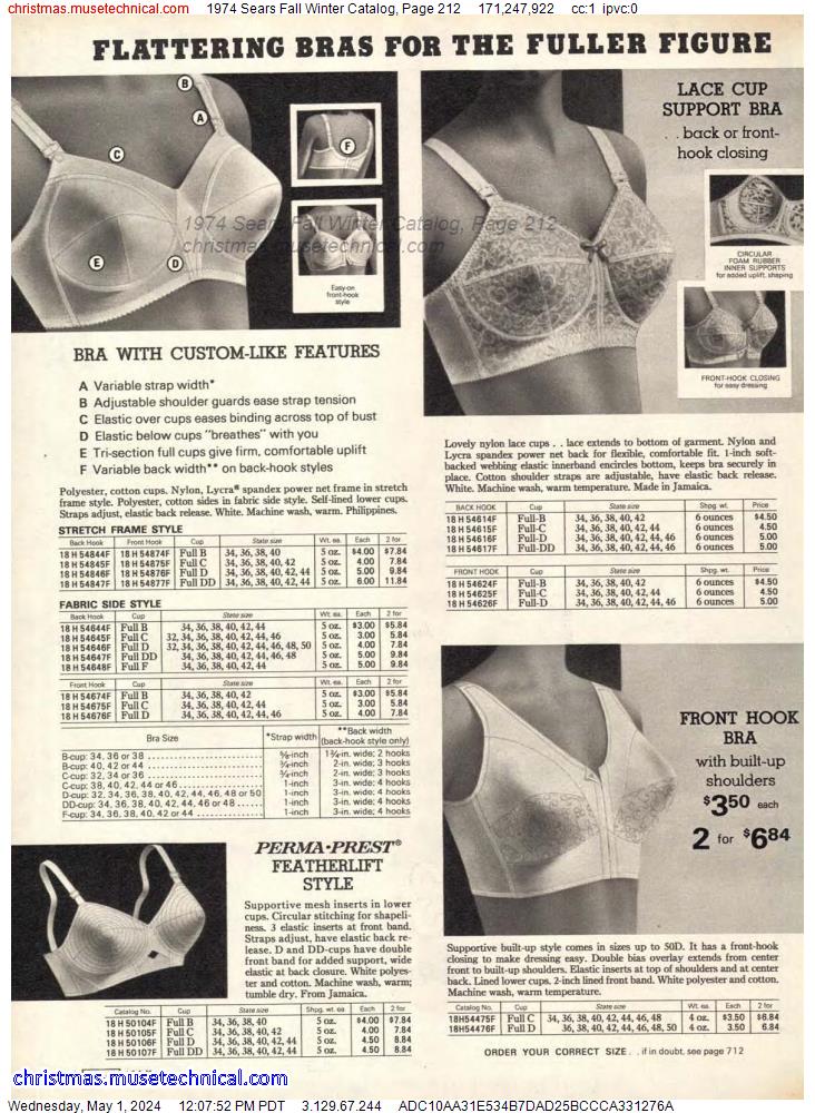 1974 Sears Fall Winter Catalog, Page 212