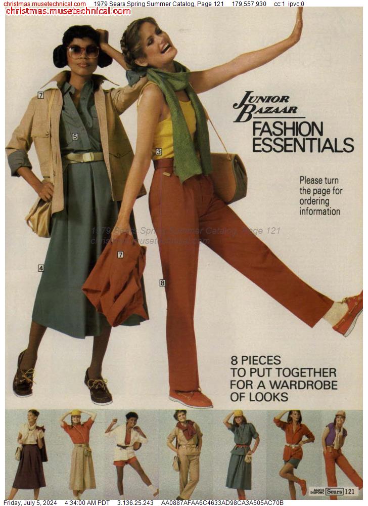 1979 Sears Spring Summer Catalog, Page 121