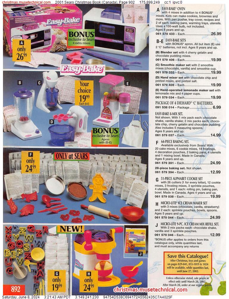 2001 Sears Christmas Book (Canada), Page 902