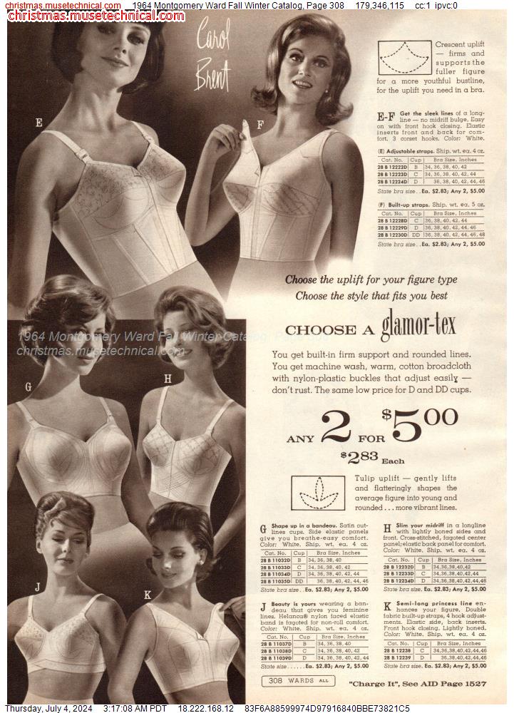 1964 Montgomery Ward Fall Winter Catalog, Page 308