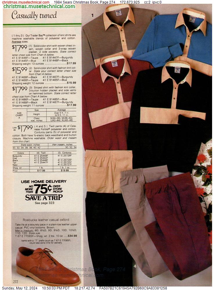 1984 Sears Christmas Book, Page 274