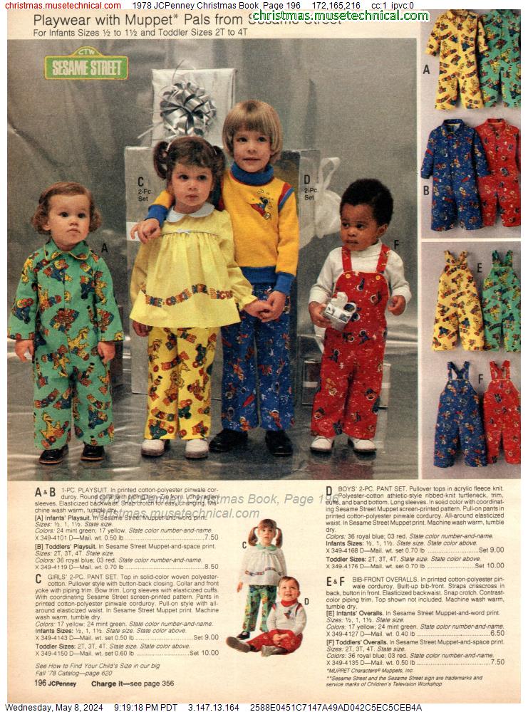 1978 JCPenney Christmas Book, Page 196