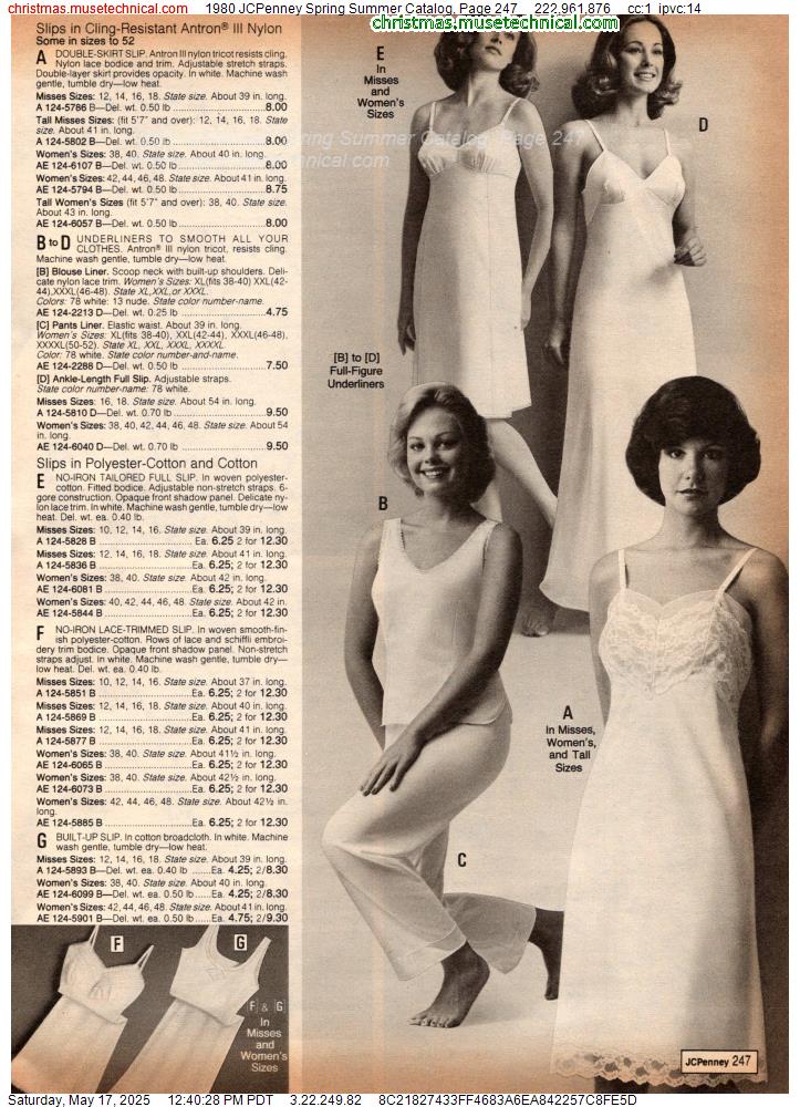 1980 JCPenney Spring Summer Catalog, Page 247