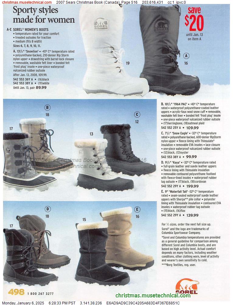 2007 Sears Christmas Book (Canada), Page 516