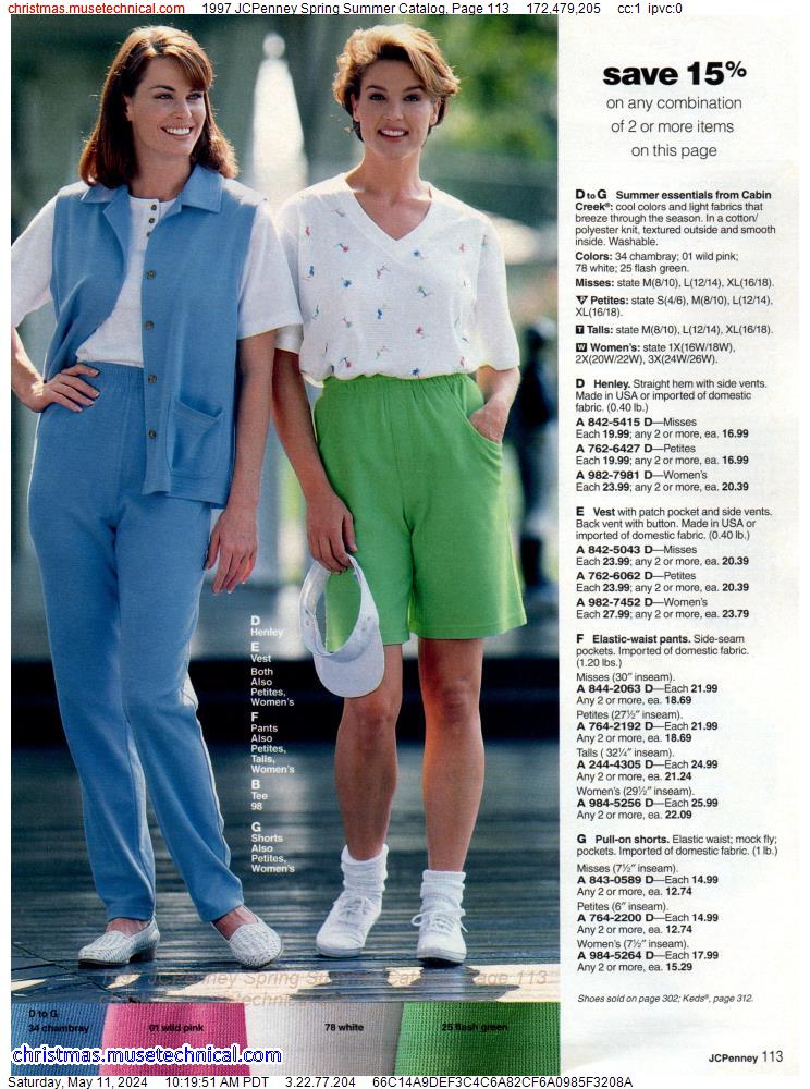 1997 JCPenney Spring Summer Catalog, Page 113