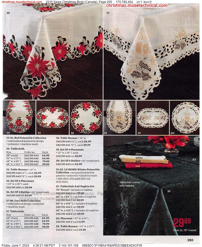 2015 Sears Christmas Book (Canada), Page 285