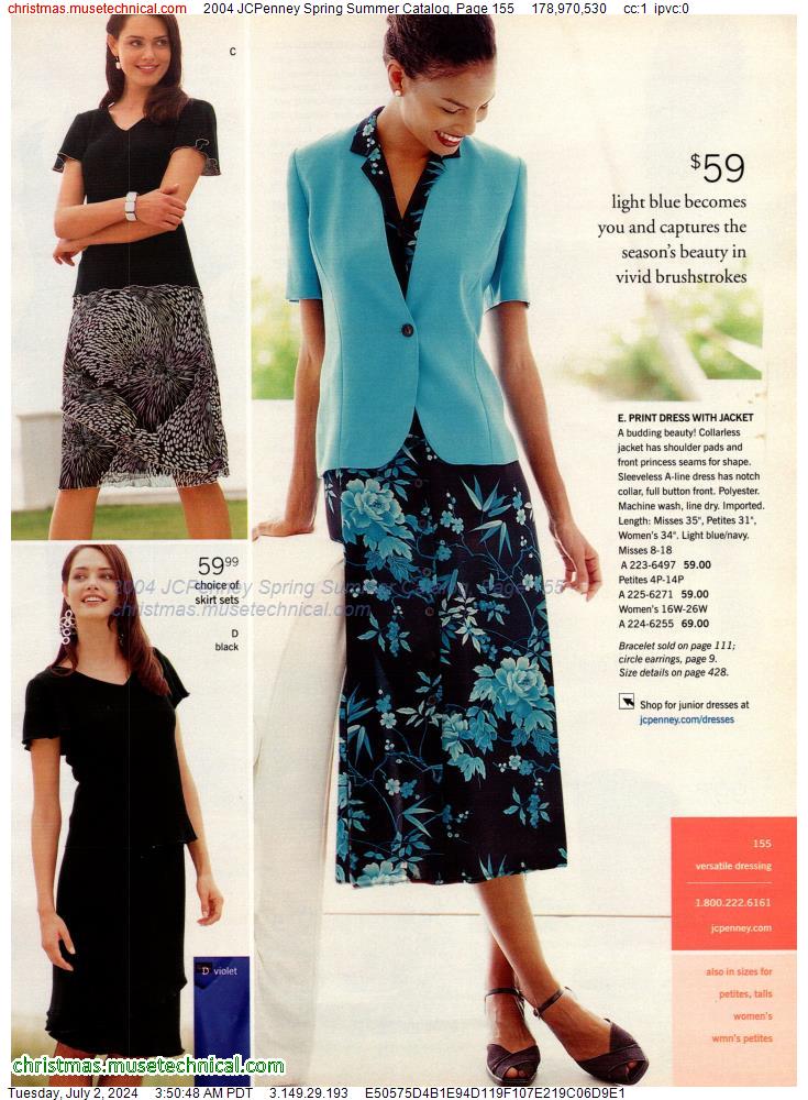 2004 JCPenney Spring Summer Catalog, Page 155