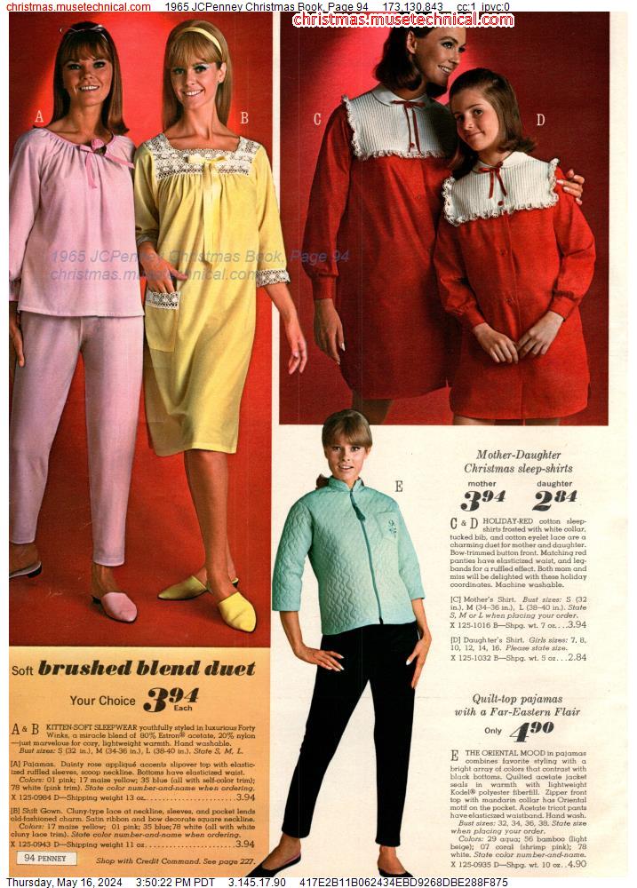 1965 JCPenney Christmas Book, Page 94