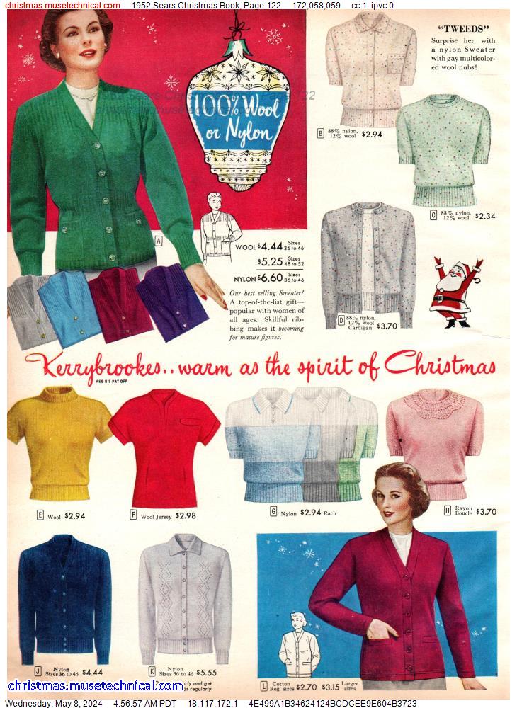 1952 Sears Christmas Book, Page 122