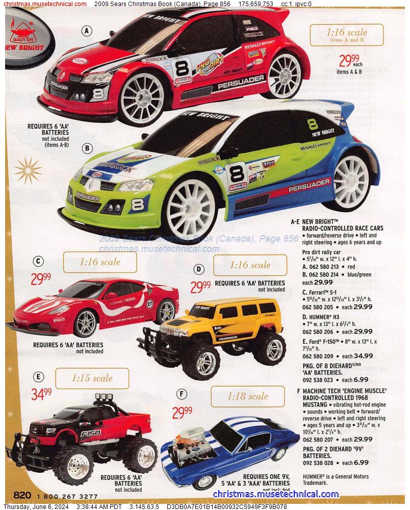 2009 Sears Christmas Book (Canada), Page 856