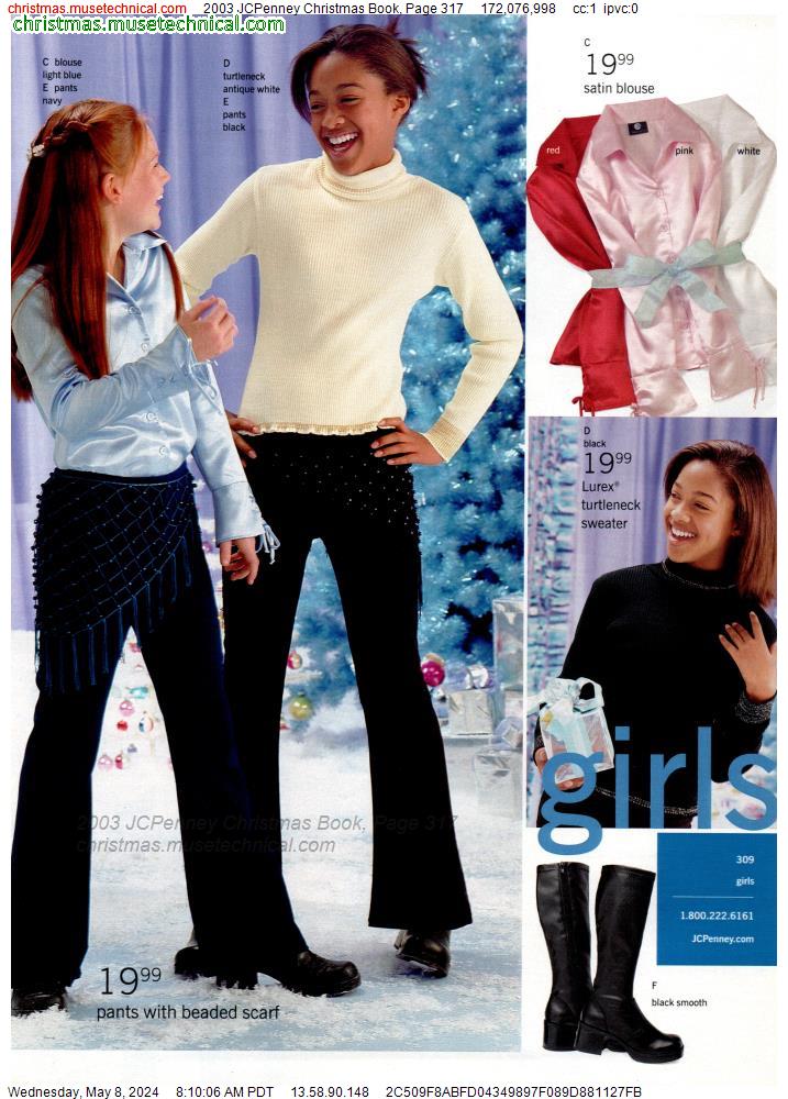 2003 JCPenney Christmas Book, Page 317