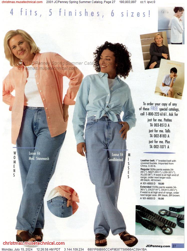 2001 JCPenney Spring Summer Catalog, Page 27