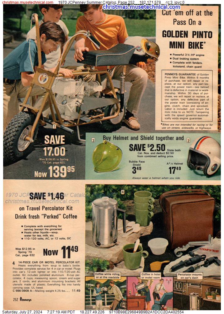 1970 JCPenney Summer Catalog, Page 252