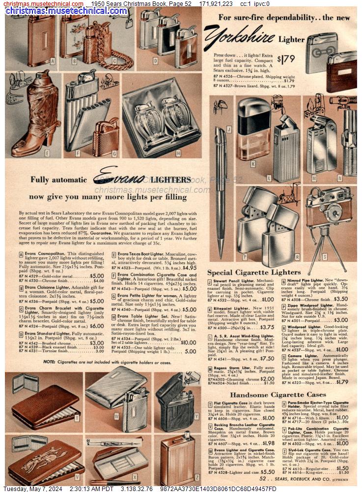 1950 Sears Christmas Book, Page 52