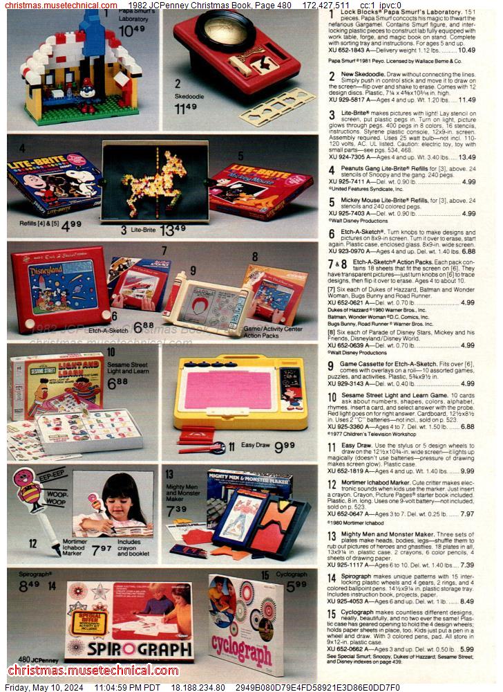 1982 JCPenney Christmas Book, Page 480