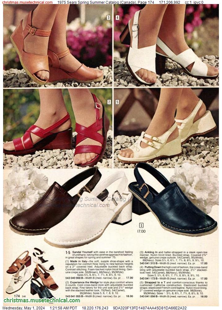 1975 Sears Spring Summer Catalog (Canada), Page 174