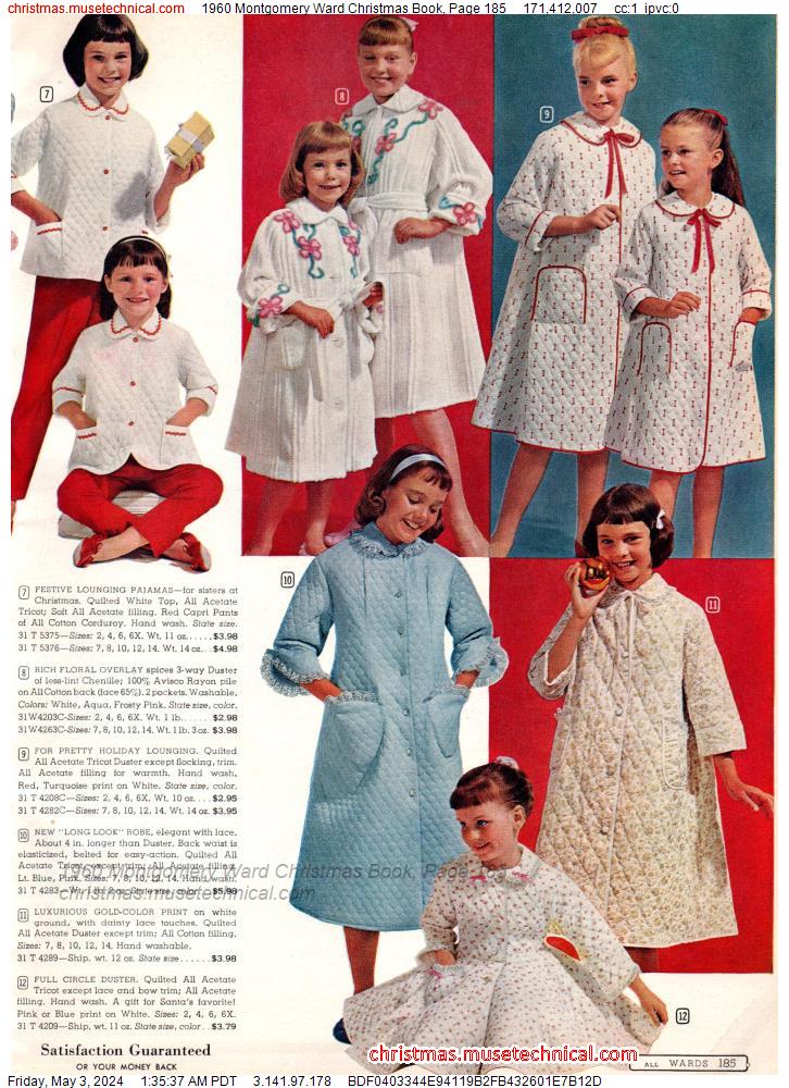 1960 Montgomery Ward Christmas Book, Page 185