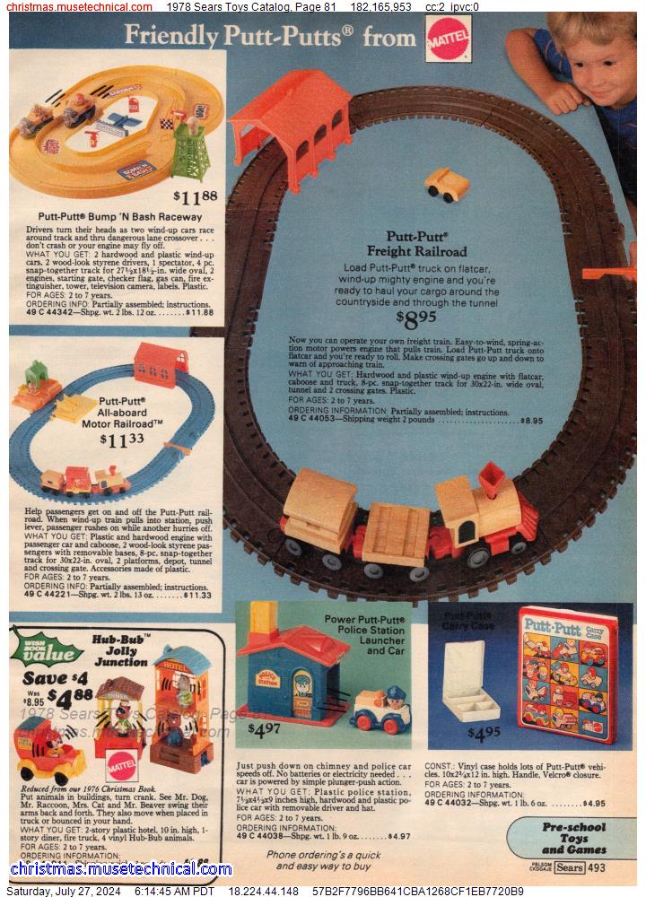 1978 Sears Toys Catalog, Page 81