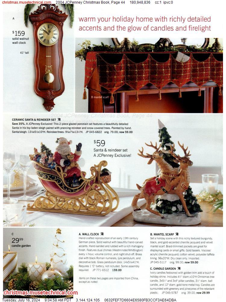 2004 JCPenney Christmas Book, Page 44