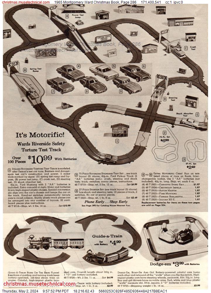 1965 Montgomery Ward Christmas Book, Page 286