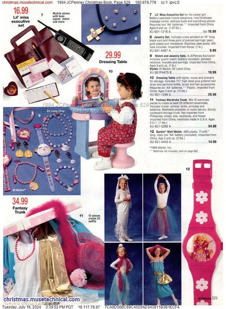 1994 JCPenney Christmas Book, Page 529