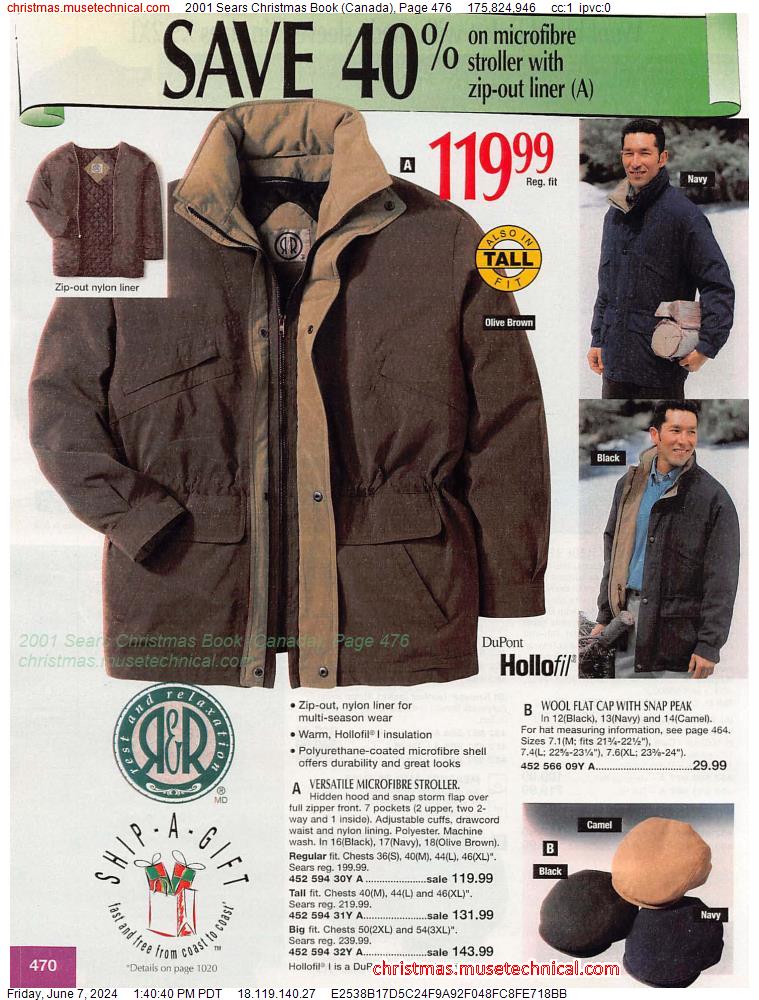 2001 Sears Christmas Book (Canada), Page 476
