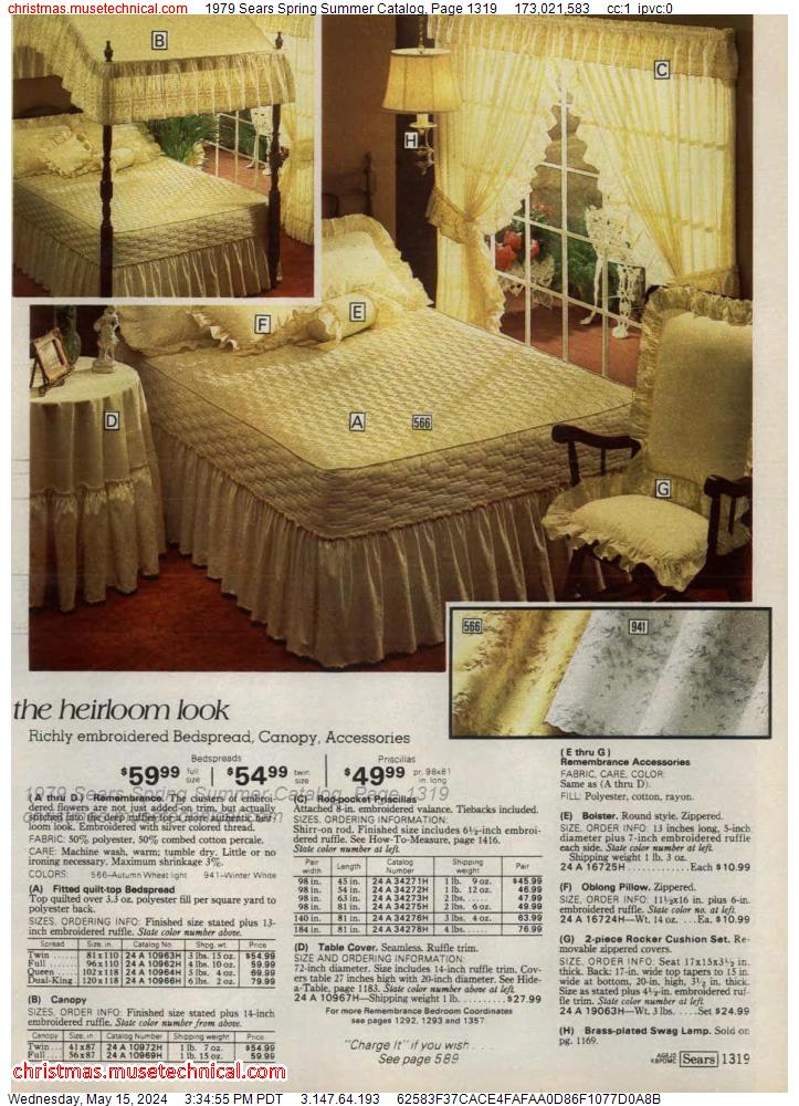 1979 Sears Spring Summer Catalog, Page 1319