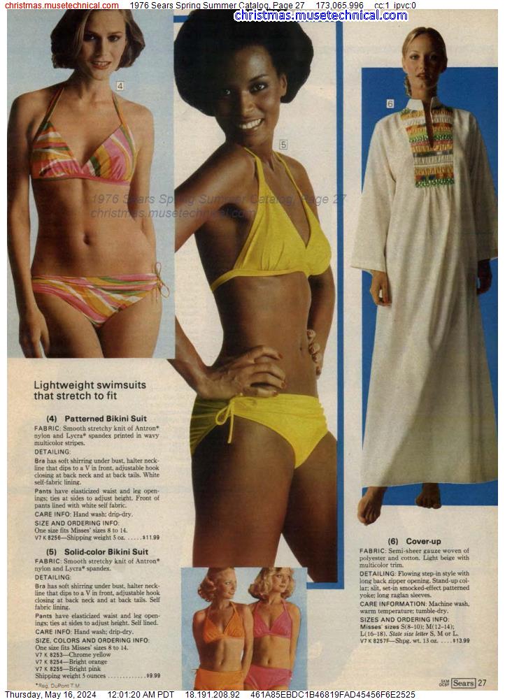 1976 Sears Spring Summer Catalog, Page 27