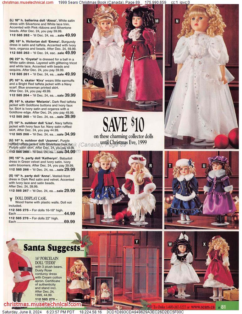 1999 Sears Christmas Book (Canada), Page 89