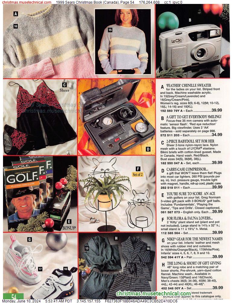 1999 Sears Christmas Book (Canada), Page 54