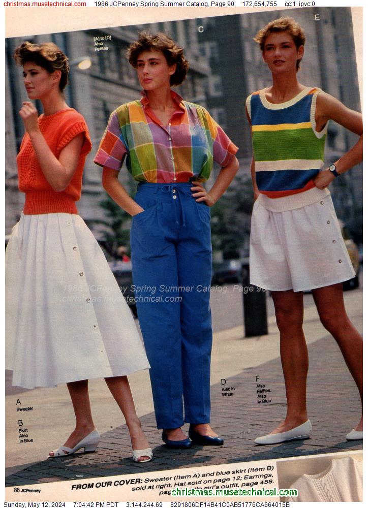 1986 JCPenney Spring Summer Catalog, Page 90