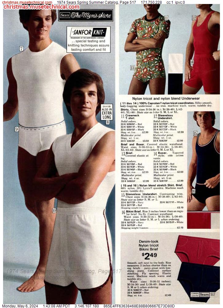 1974 Sears Spring Summer Catalog, Page 517