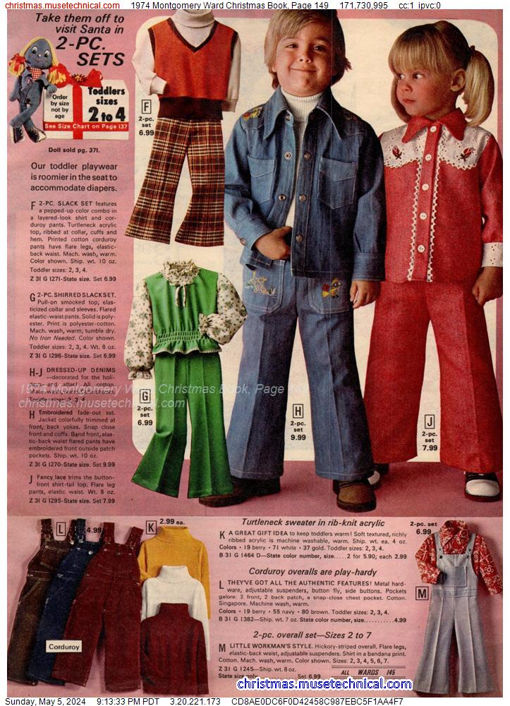 1974 Montgomery Ward Christmas Book, Page 149