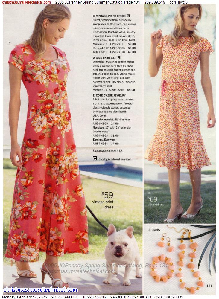 2005 JCPenney Spring Summer Catalog, Page 131